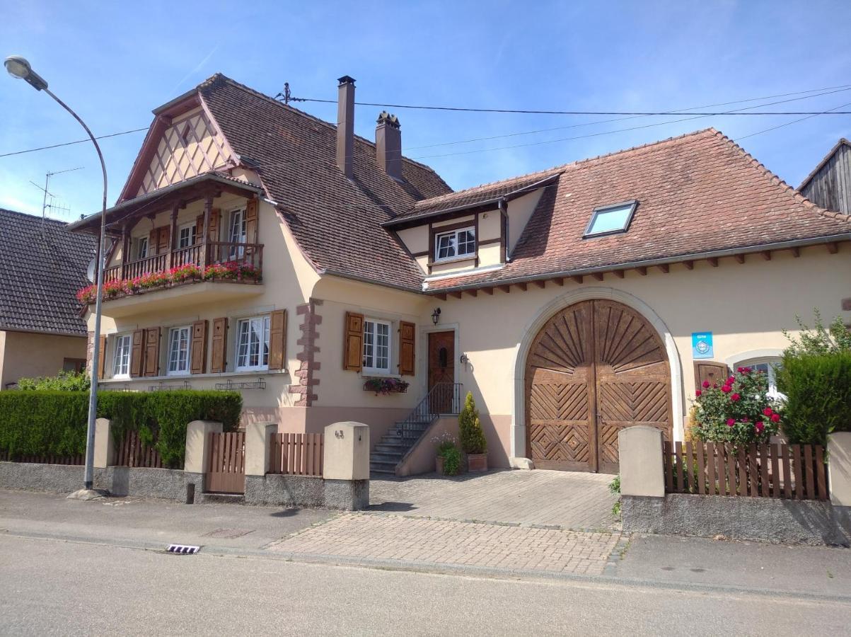 Gites Les Cocottes Zellwiller Exteriér fotografie
